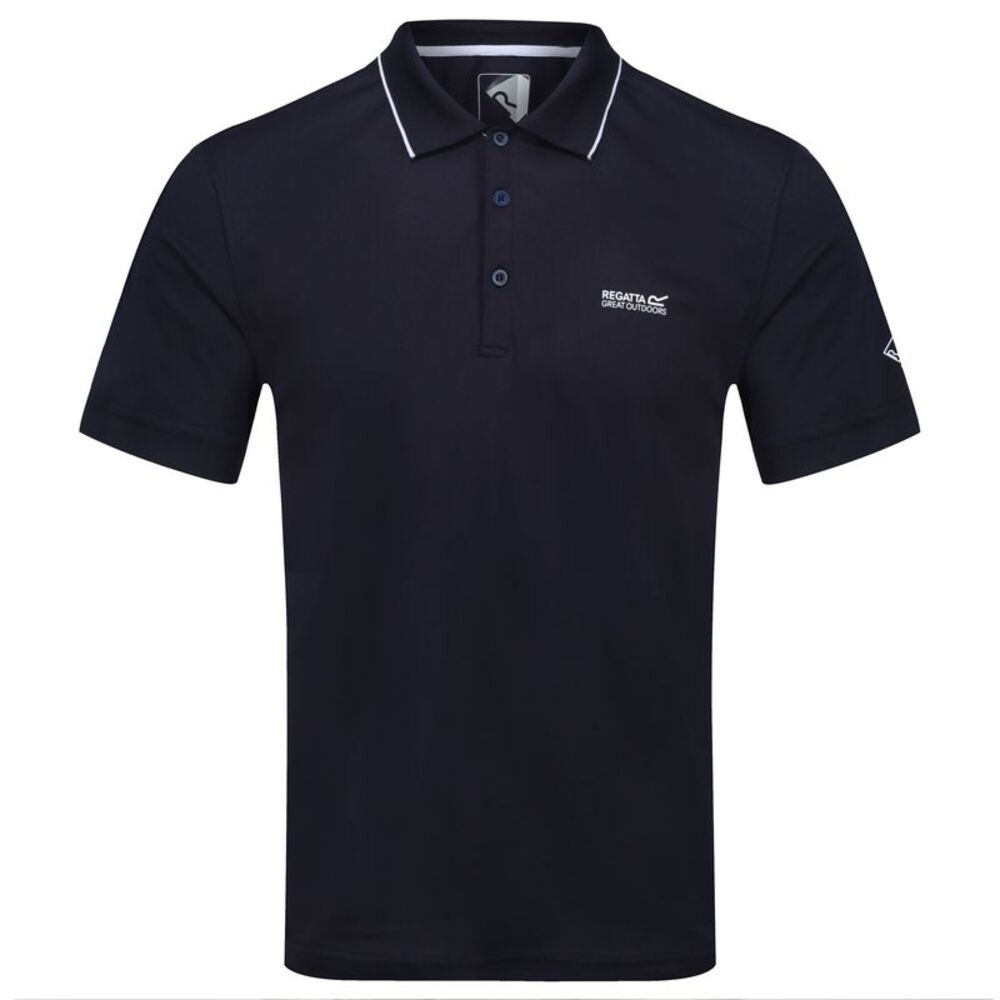 Regatta Mens Maverick V Active Polo Shirt / Navy